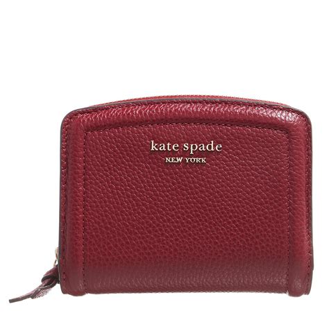 small pebbled leather wallet